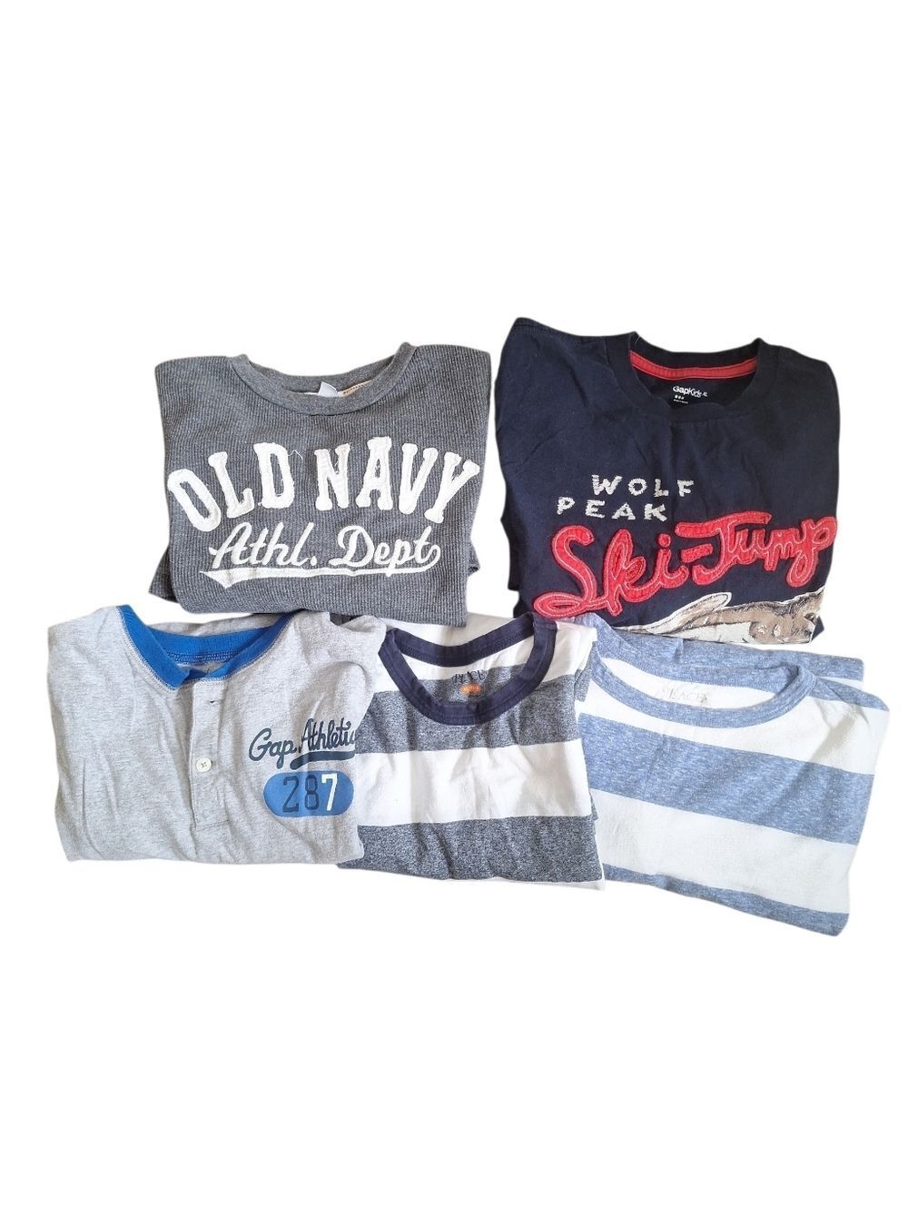 Gap Boys Cotton Long Sleeve Tee Bundle Sizes L, XL, XXL